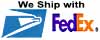 We ship with USPS(R) and FedEx(R)