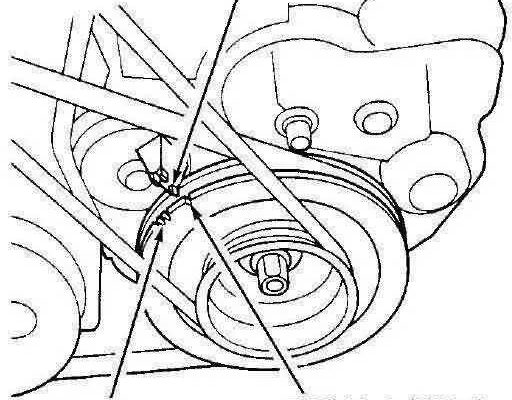 honda accord timing marks