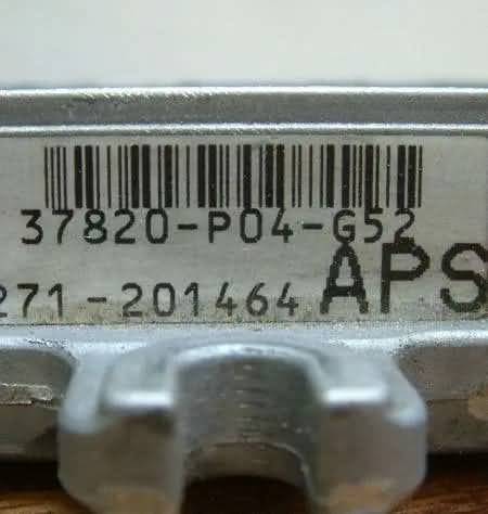 Honda ECU part number