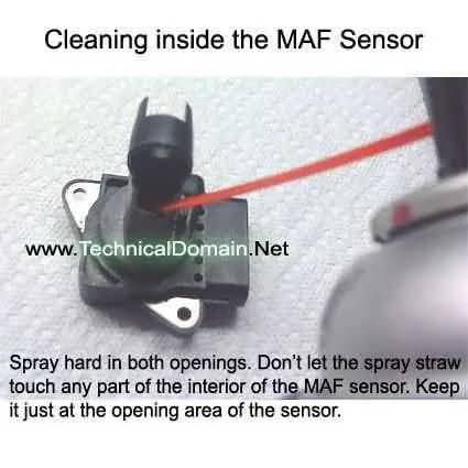 Cleaning Toyota MAF flow meter