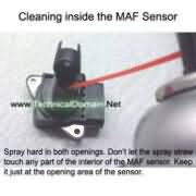 toyota maf inside cleaning