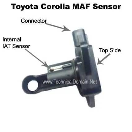 Cleaning Toyota MAF flow meter 3