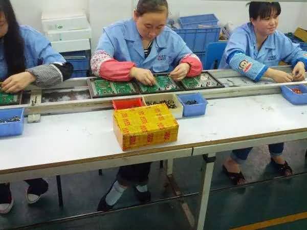 Chip on board equipment assembly line