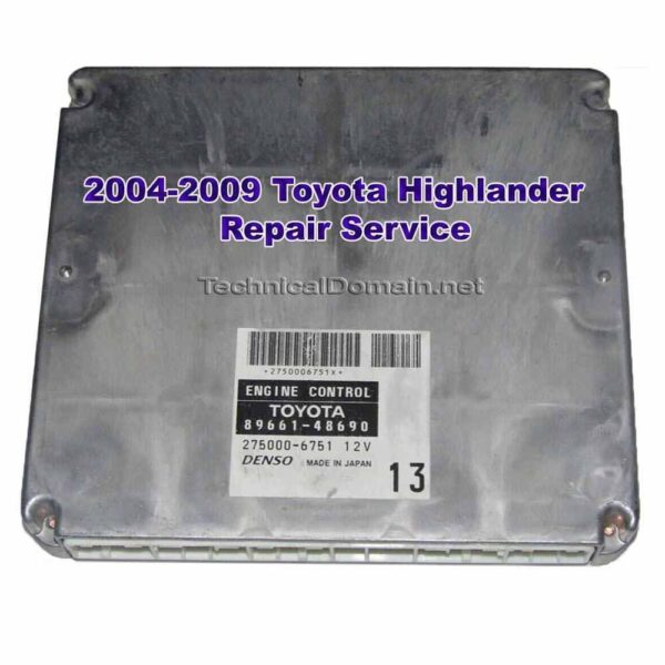 2004-2009 Toyota Highlander repair service