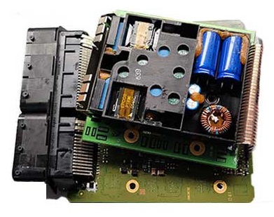 BMW MSD80 Inverter Interior Top of The Circuit