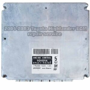 2001-2003 Toyota Highlander ECM Repair Service.