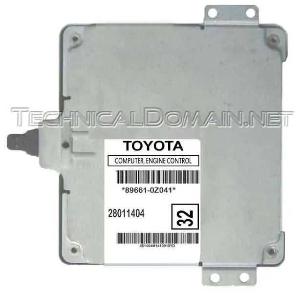 2005-2006 Toyota Corolla or Matrix M/T ECM 89661-0Z041 VIN Included
