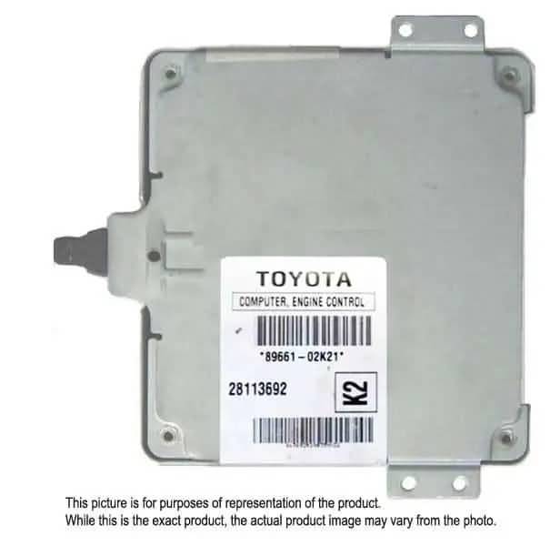 2005-2007 Toyota Corolla Automatic ECM 89661-02K21 VIN Included
